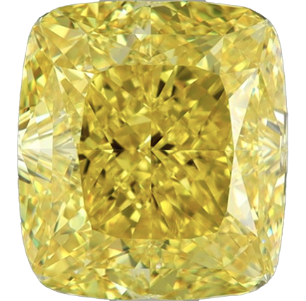 Fancy vivid yellow color